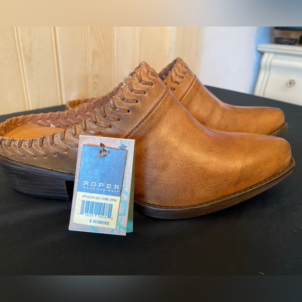 ROPER SNIP TOE WESTERN MULE woman’s Size 8